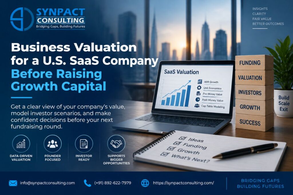 Business Valuation for a U.S. SaaS Company Before Raising Growth Capital 1 business valuation before fundraising case study